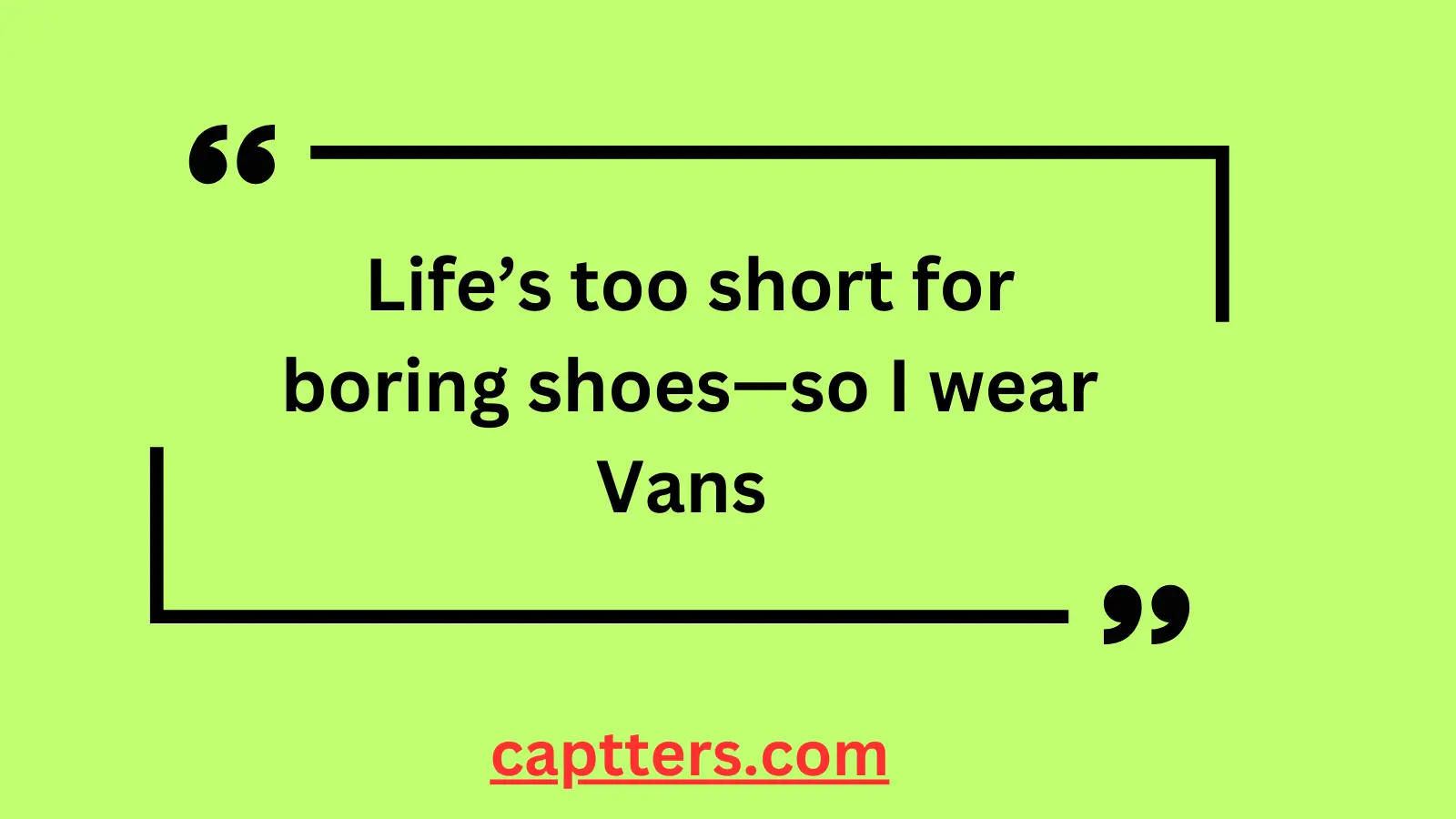 Vans Shoes Captions for Instagram