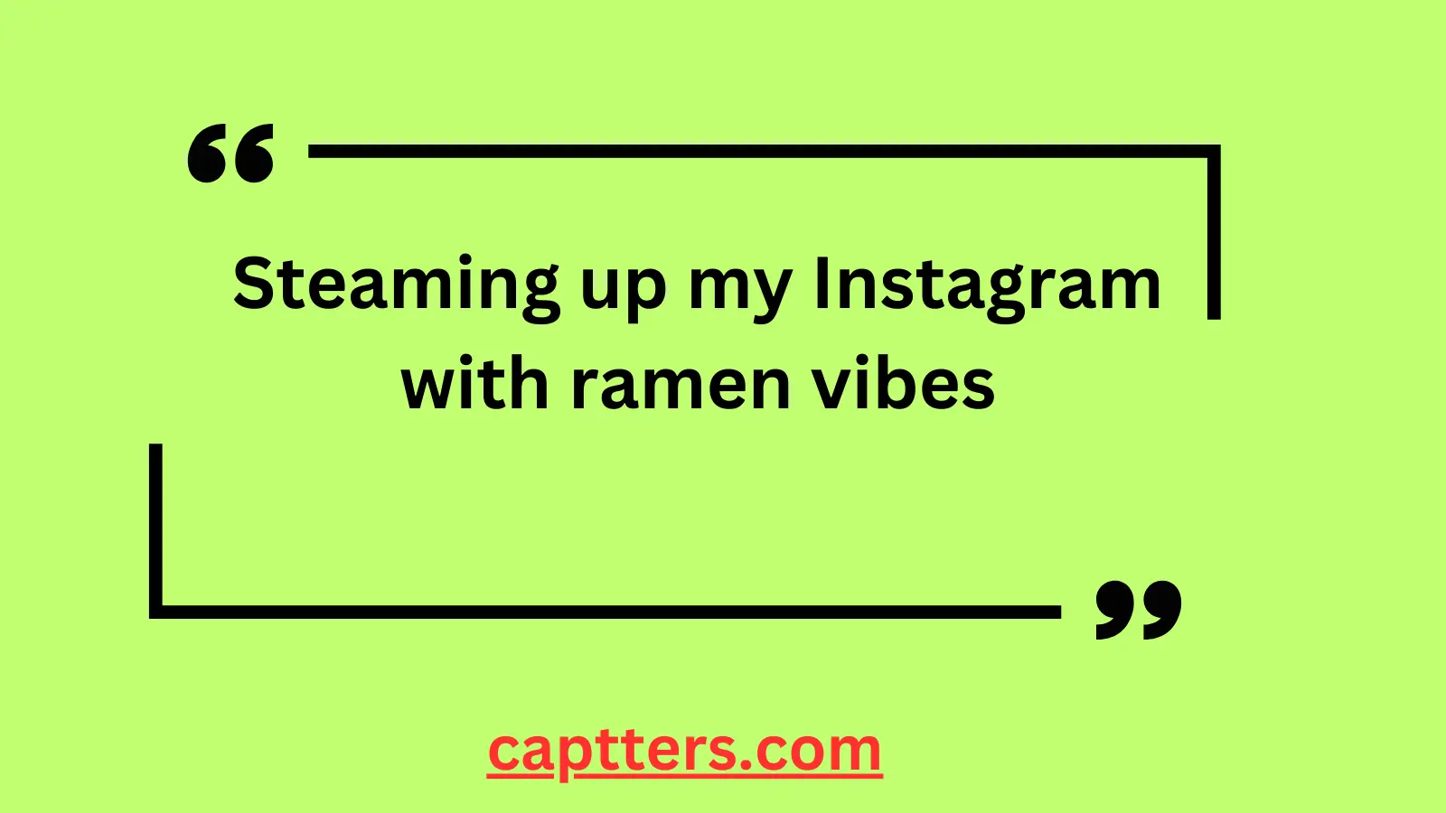 Noodles Captions for Instagram