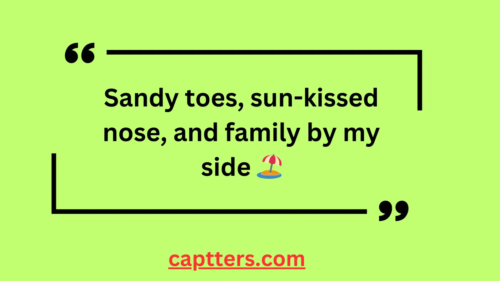 Family Vacation Captions for Instagram
