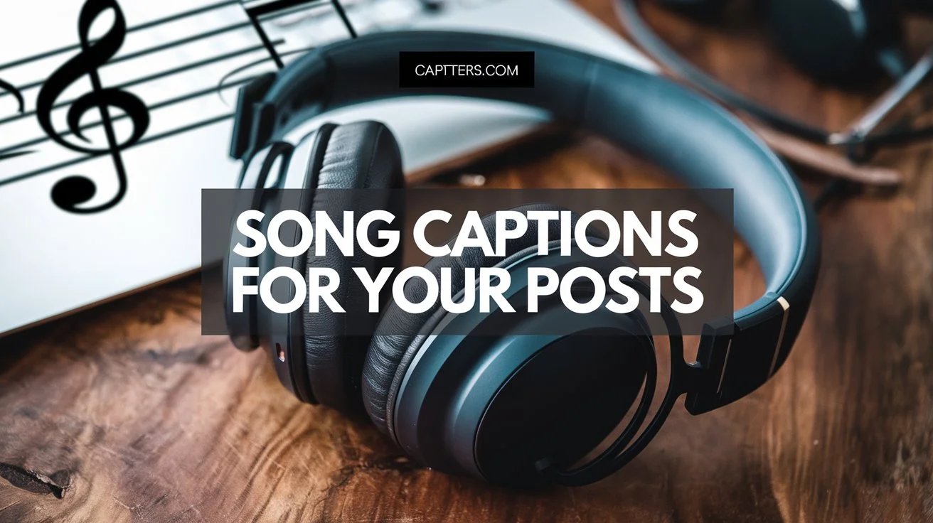 Song Captions for Your Posts