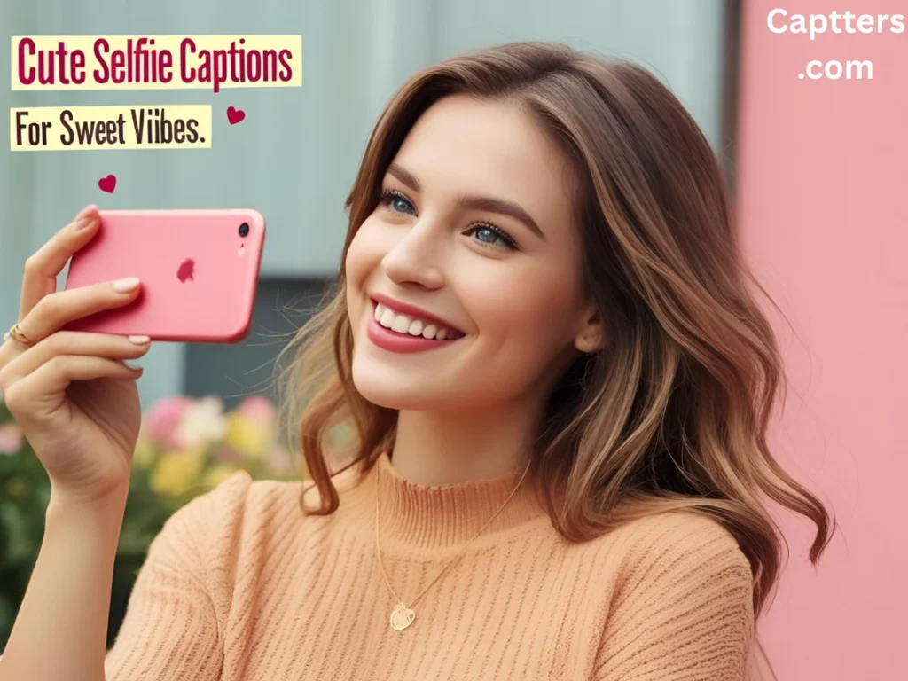 Cute Selfie Captions for Sweet Vibes