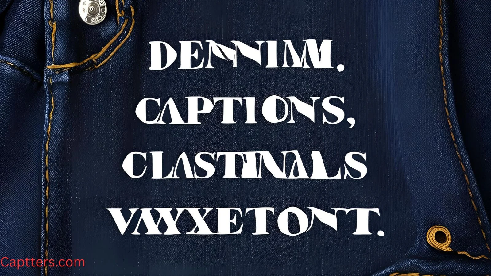Denim Captions