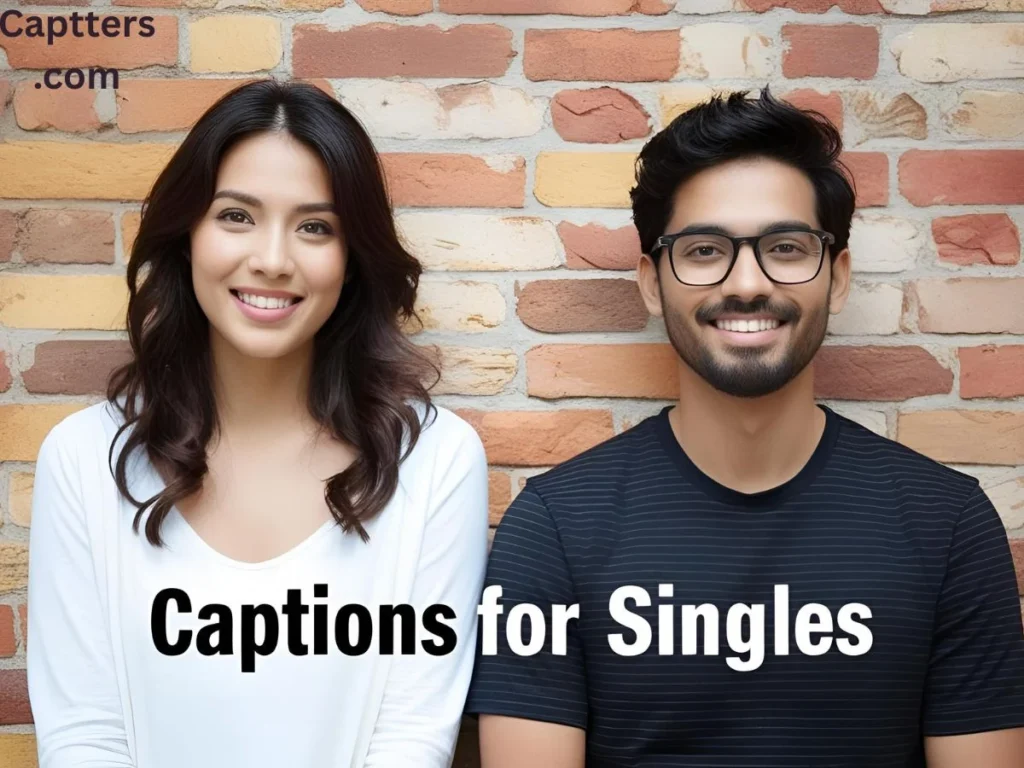 Captions for Singles