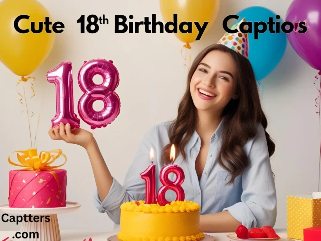 Cute 18th Birthday Captions