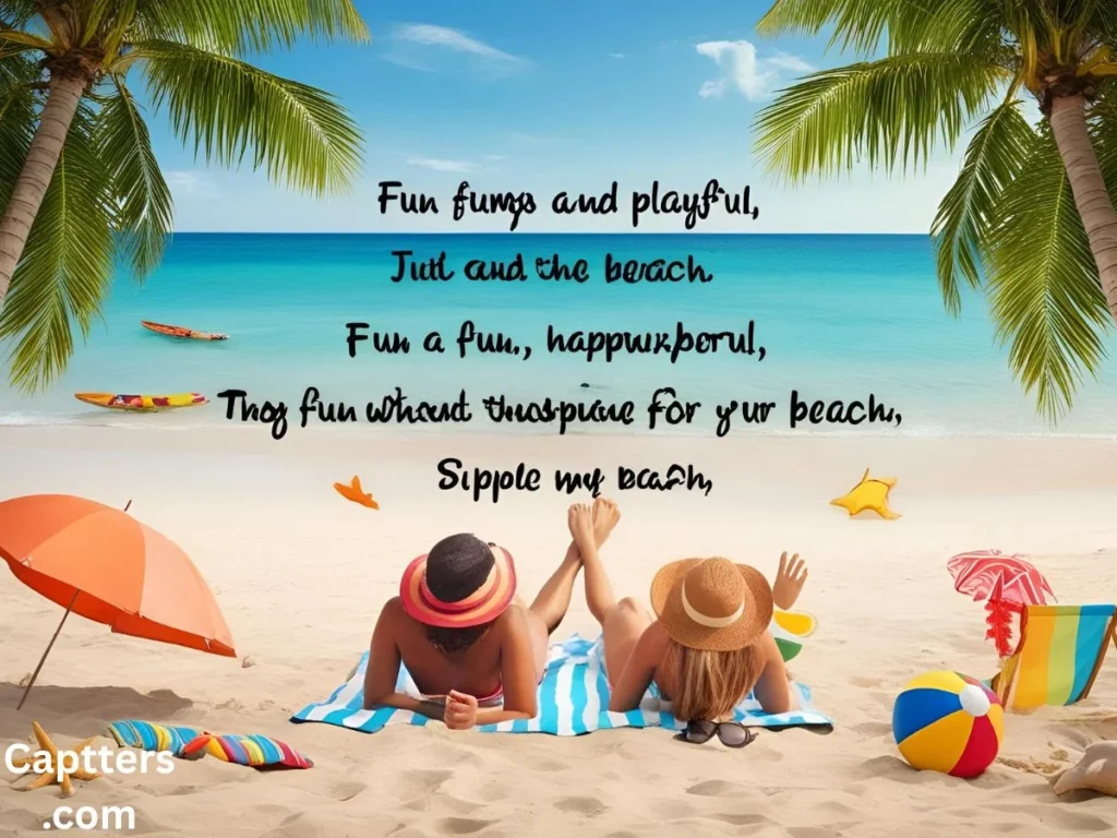 Fun and Playful Beach Captions