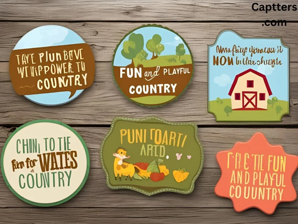 Fun and Playful Country Captions