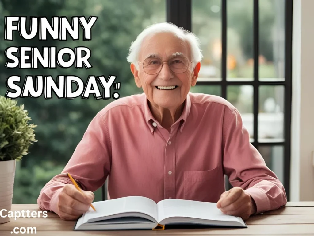 Funny Senior Sunday Caption