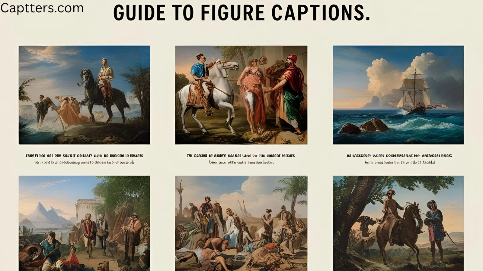 Guide to Figure Captions