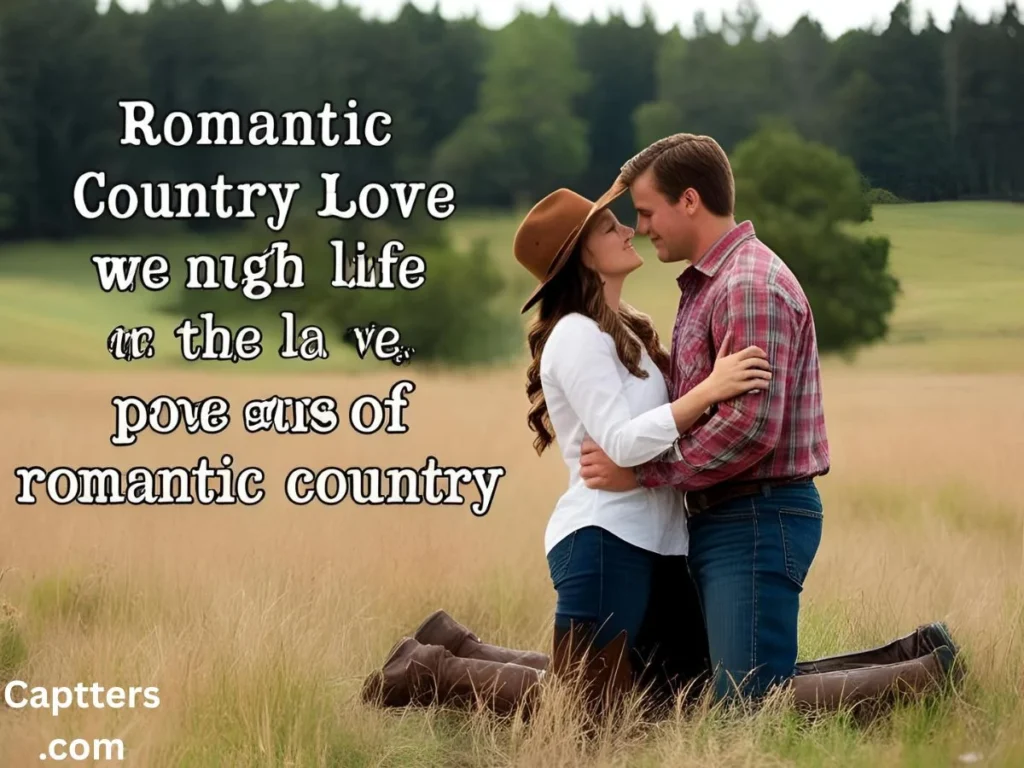 Romantic Country Love Captions