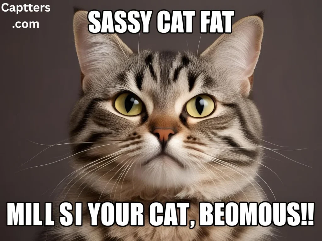 Sassy Cat Captions