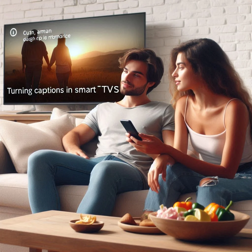 Turning On Captions on Smart TVs
