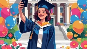 College Grad Captions