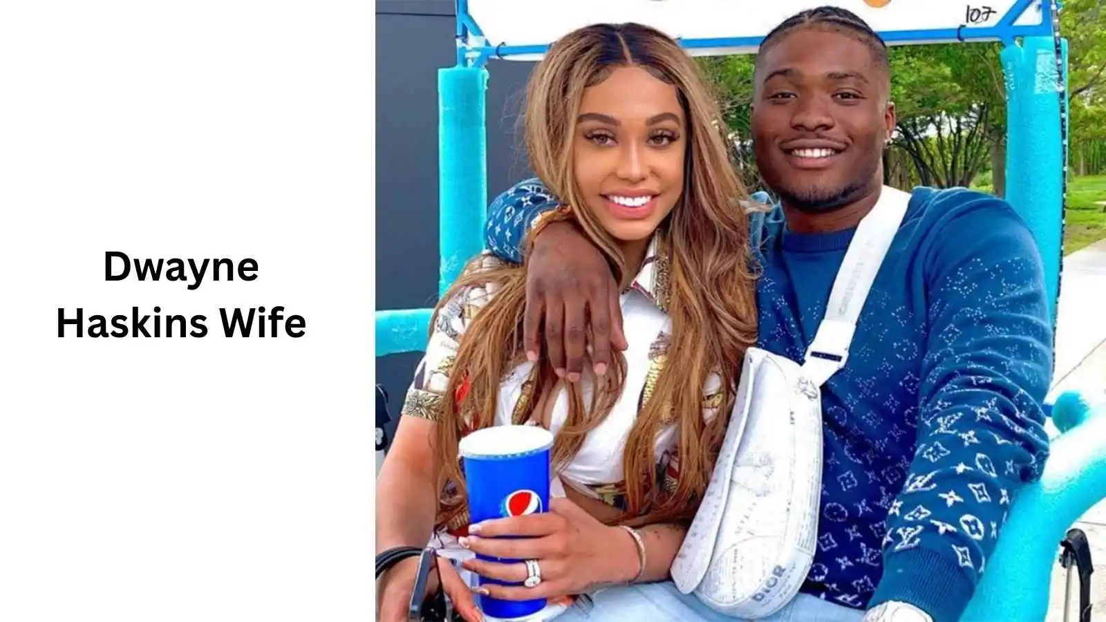 Dwayne Haskins Wife