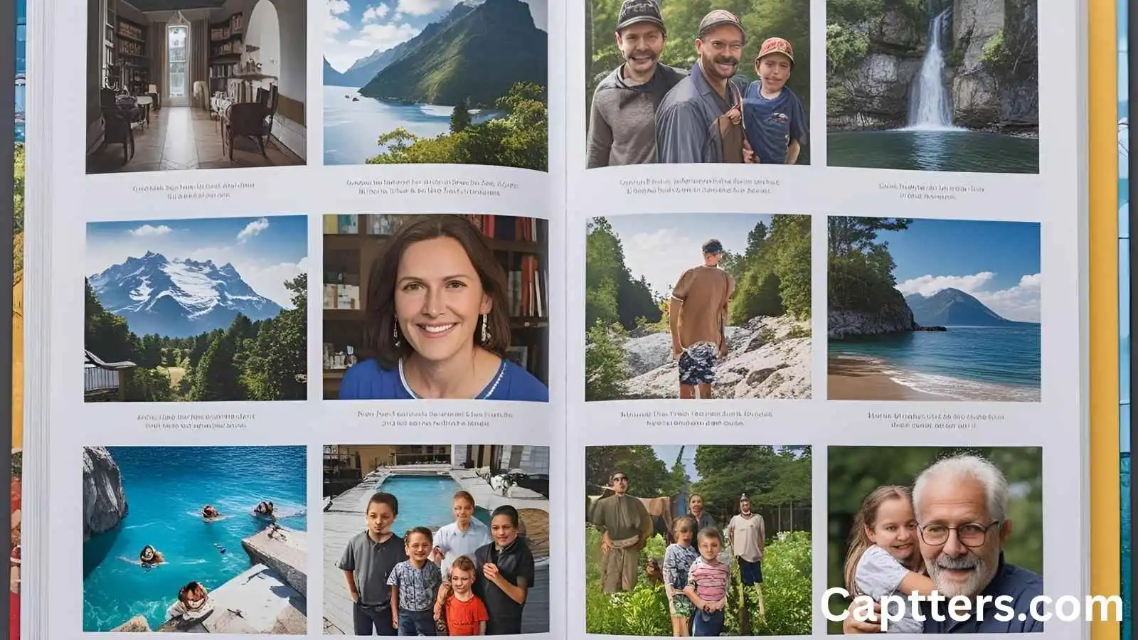 Photo Book with Captions