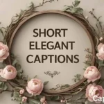 Short Elegant Captions