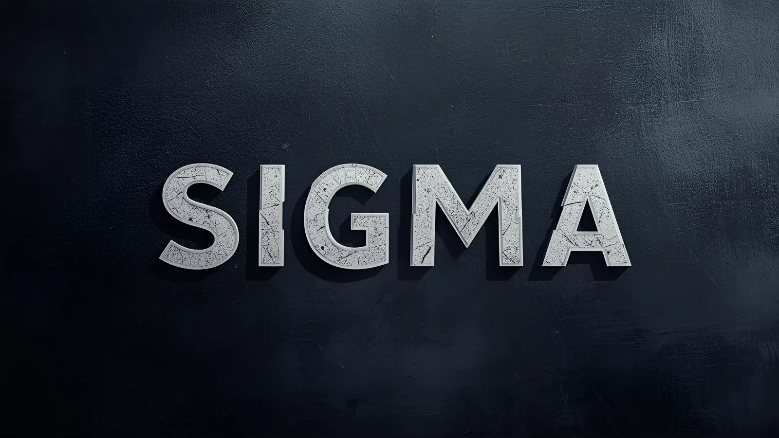 Sigma Mean in Slang
