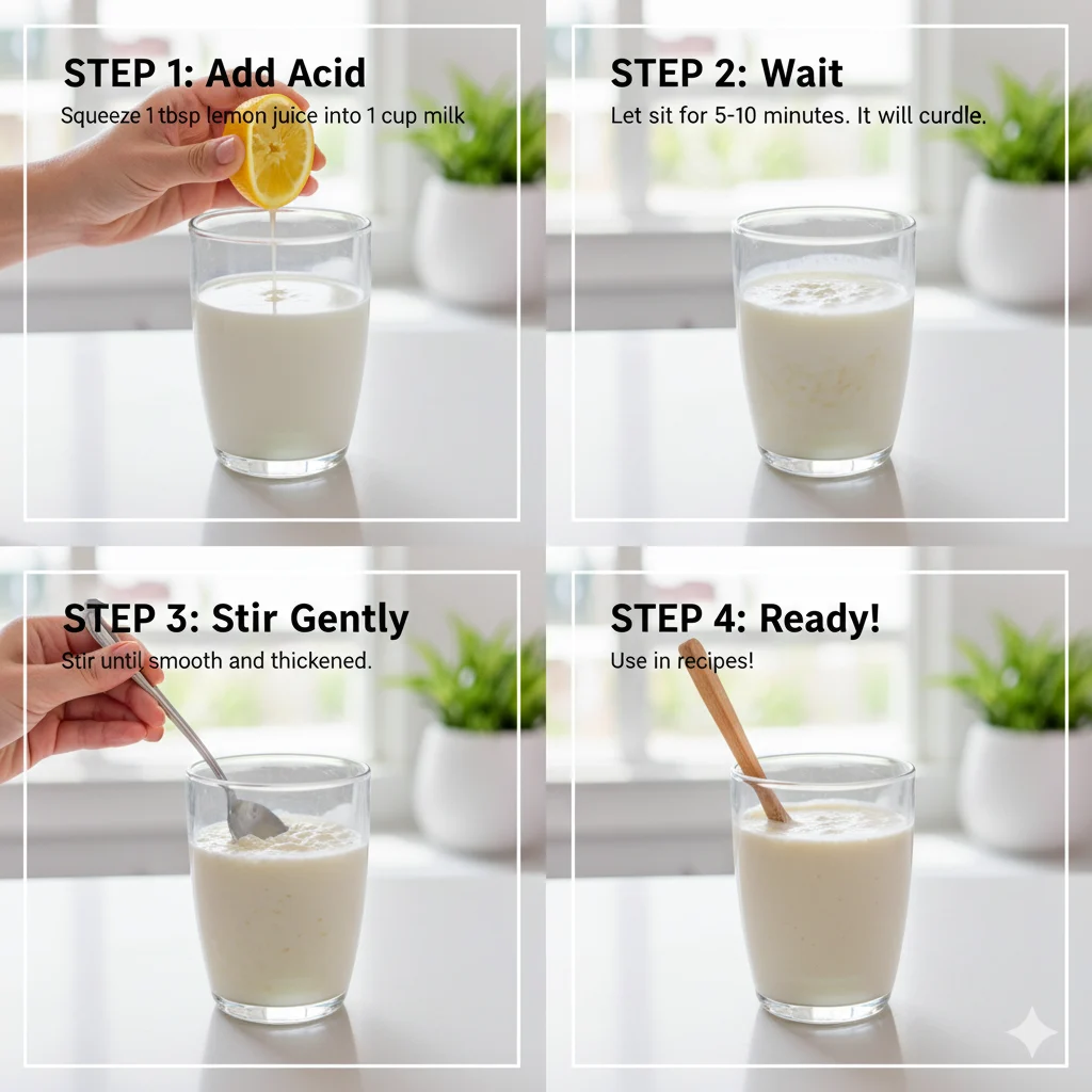 how to make buttermilk