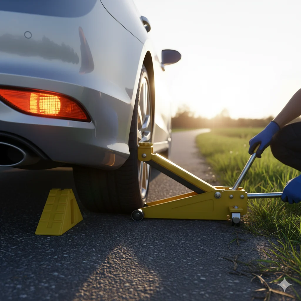 how to change a tire