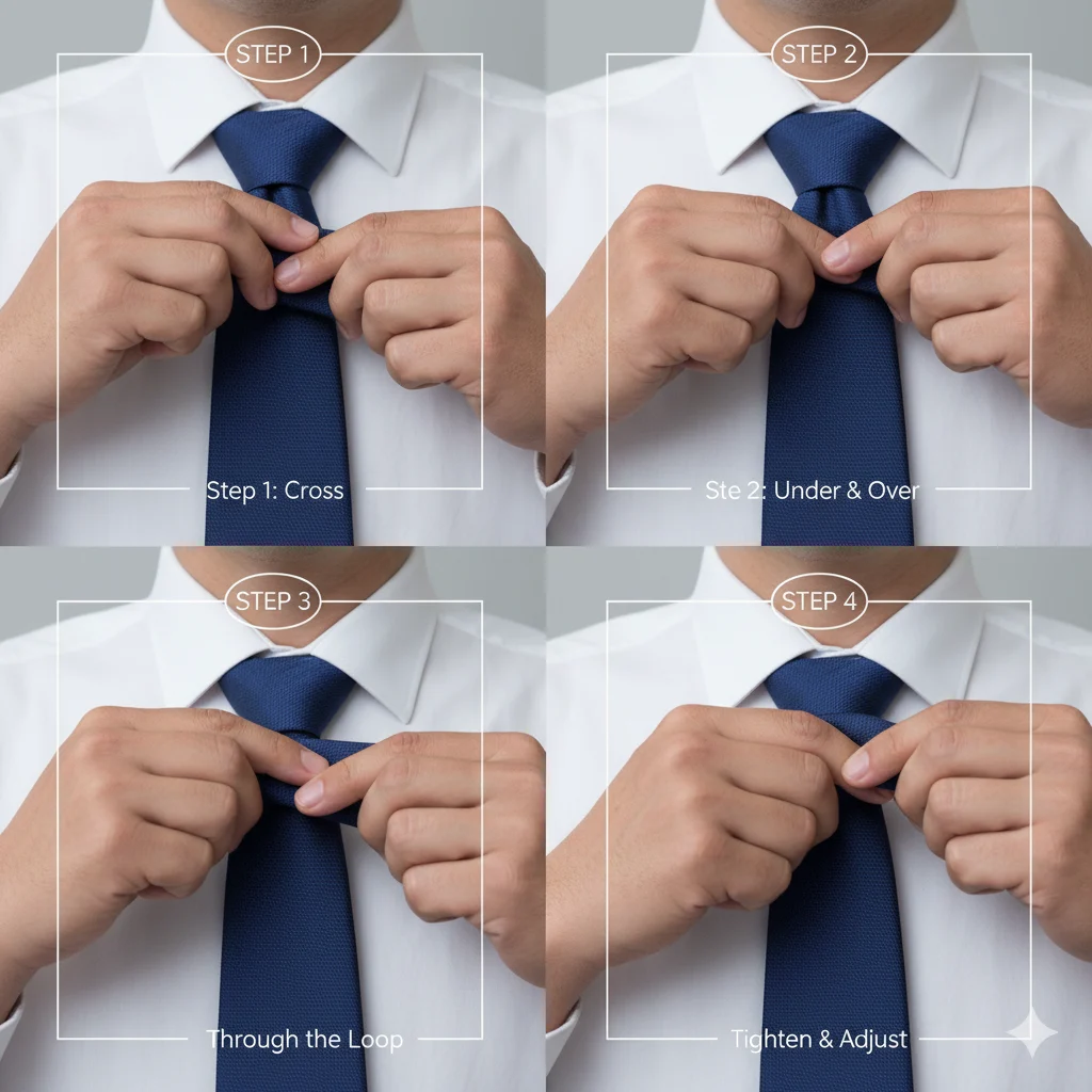 how to tie a tie