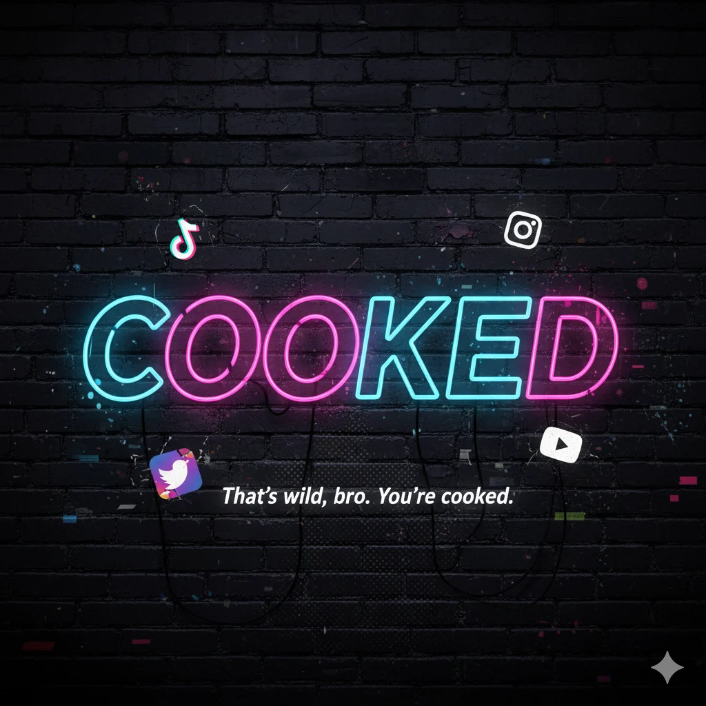 cooked slang meaning