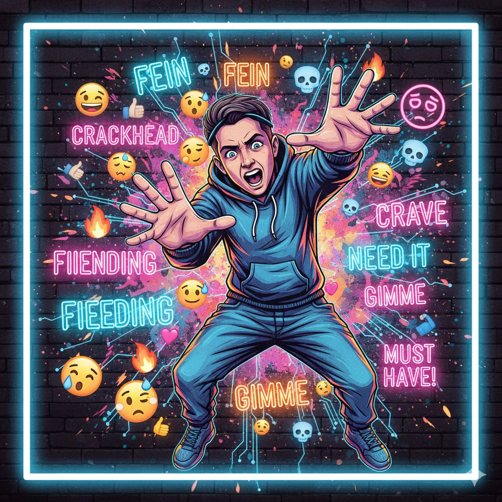 feining meaning slang