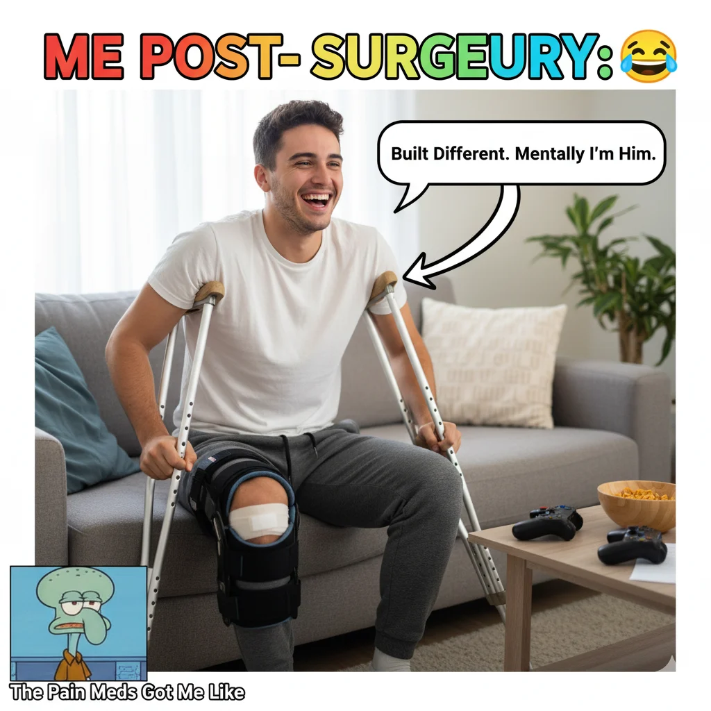 knee surgery meme