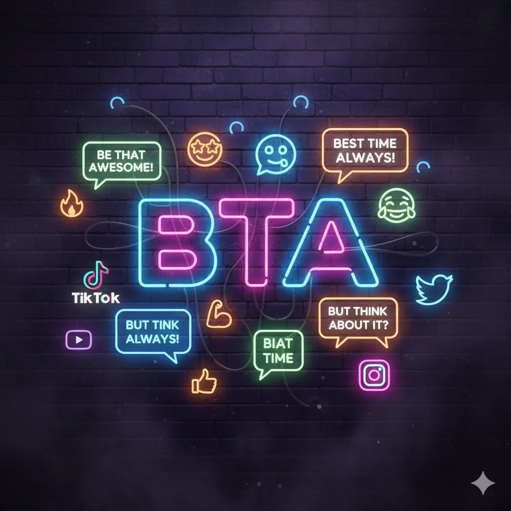 what does bta mean in slang