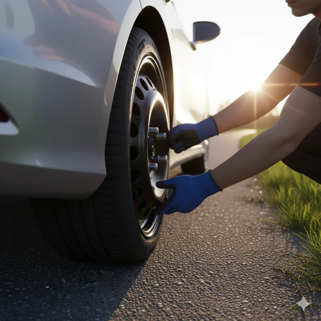 how to change a tire